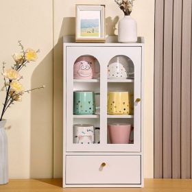 Joybos¬Æ Metal Desktop Display Cabinet With Drawers