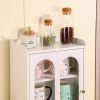 Joybos¬Æ Metal Desktop Display Cabinet With Drawers