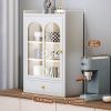 Joybos¬Æ Metal Desktop Display Cabinet With Drawers