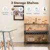 Freestanding Compact Shelving Unit Storage Shelves